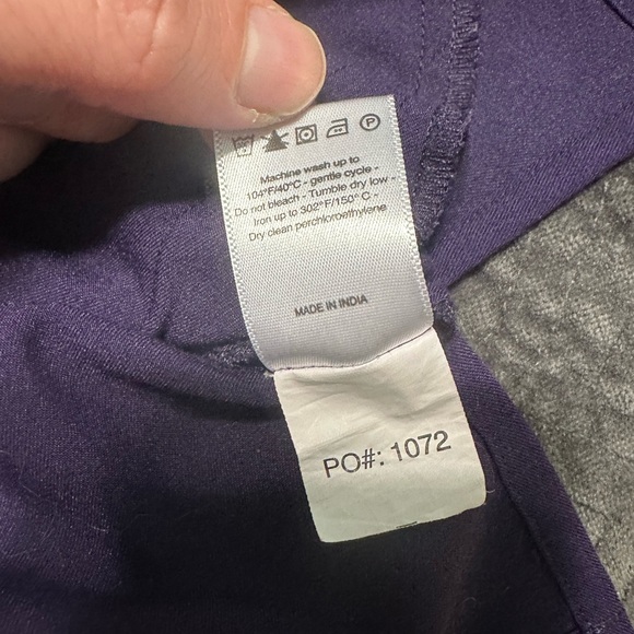 Purple Mandala Scrub Top - Picture 4 of 4